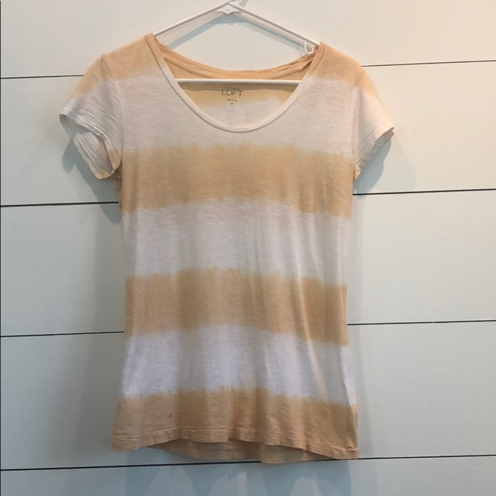 Loft tie dyed tee